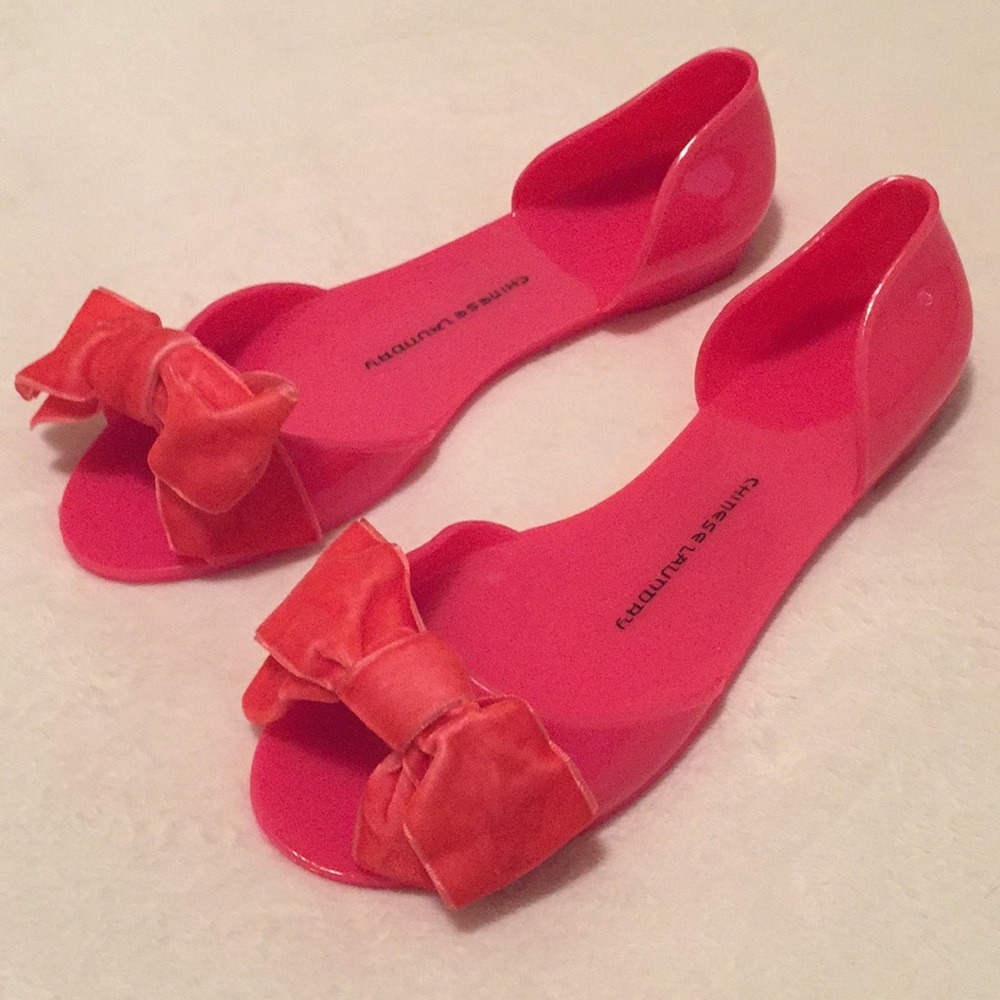 Sweet Caroline jelly flats size 6 NIB